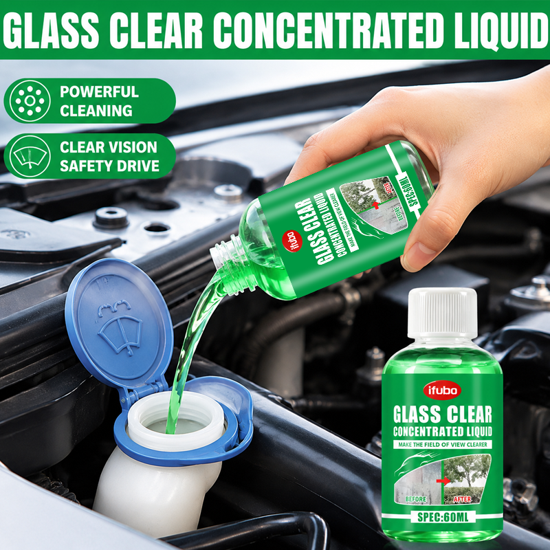 IFUBO Windshield Cleaner 60ML  - Glass Cleaner Streak ulasan dan harga