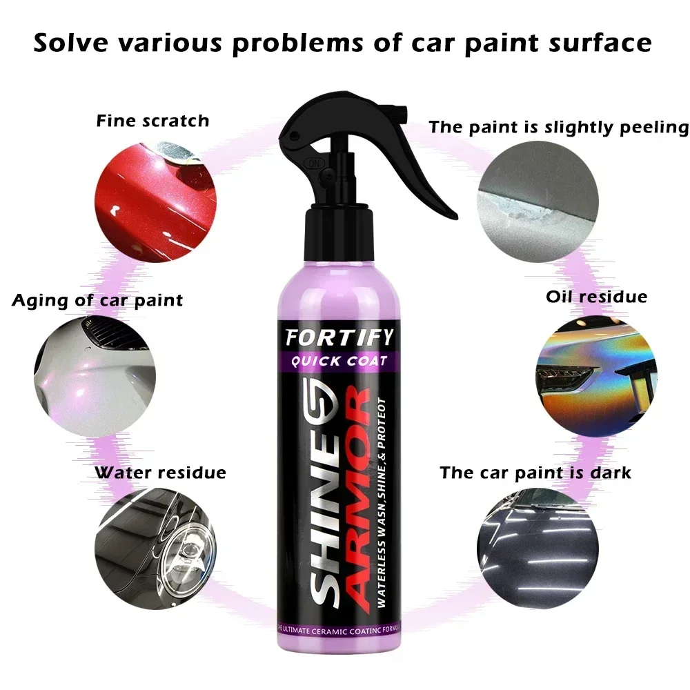 SHINE ARMOR Fortify Quick Coat - Car Wax Ceramic Coating ulasan dan harga