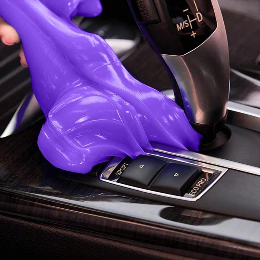 Purple Car Cleaning Gel Putty, - Dirt Brush Interior ulasan dan harga