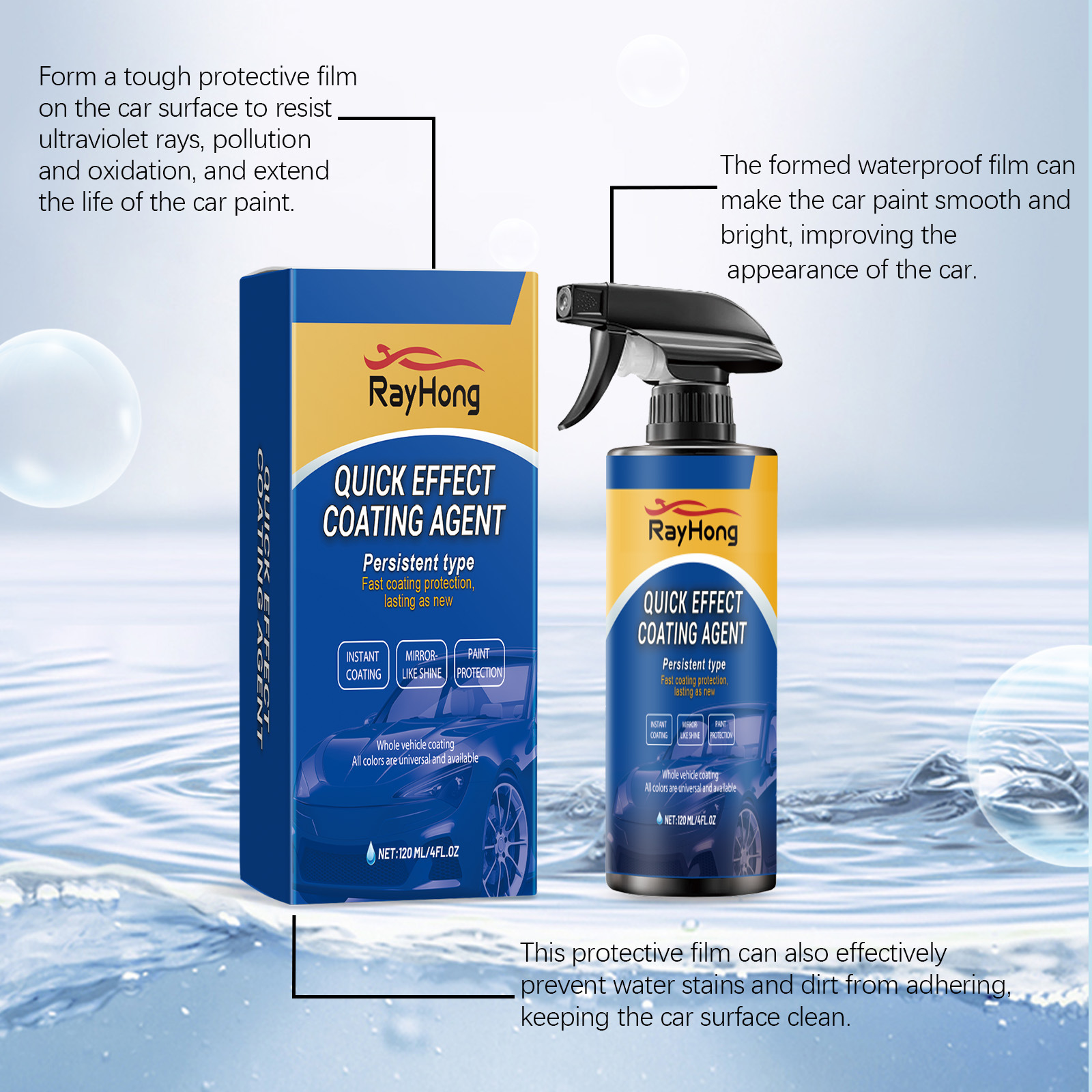 Car Ceramic Coating Spray Quic - Car Wax Ceramic Coating ulasan dan harga