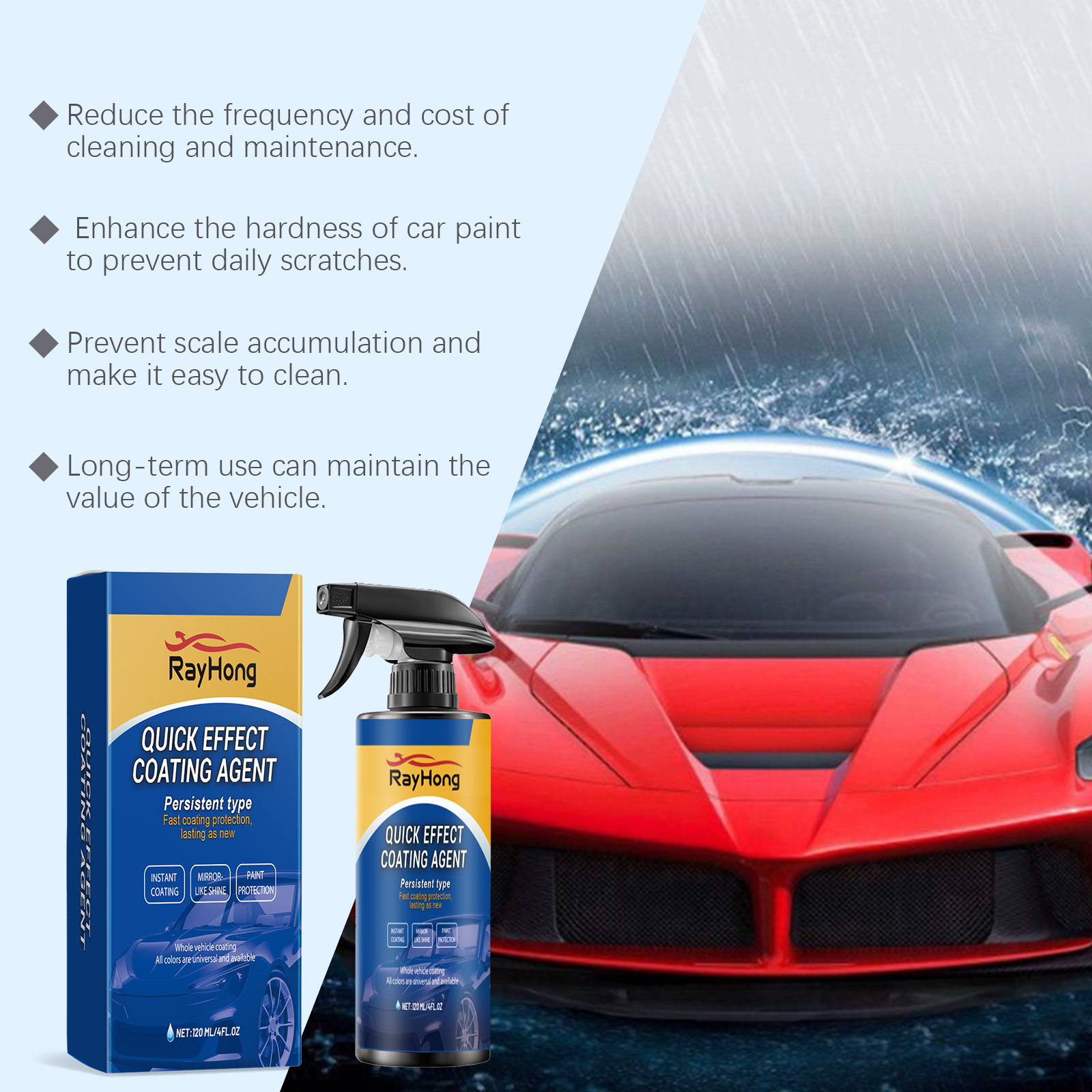 Car Ceramic Coating Spray Quic - Car Wax Ceramic Coating ulasan dan harga