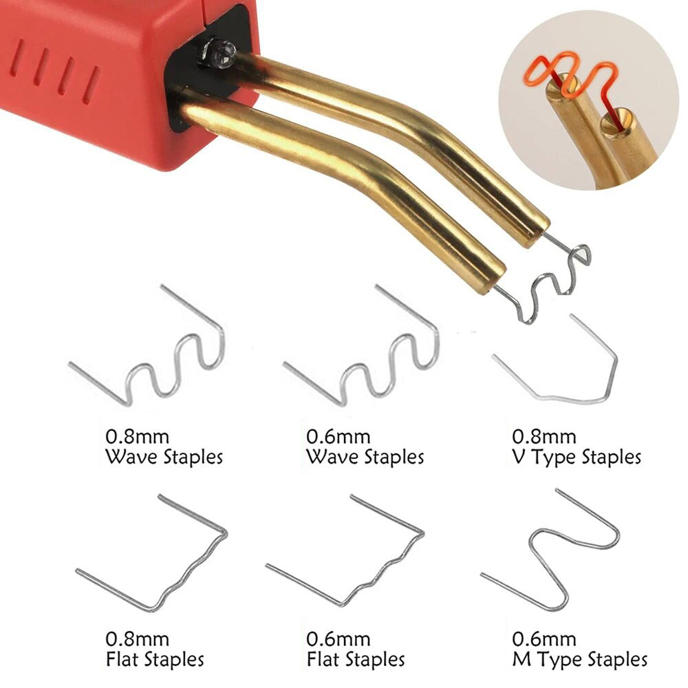 Hot Stapler Welding Kit - 100- - Trim Restorer Plastic ulasan dan harga