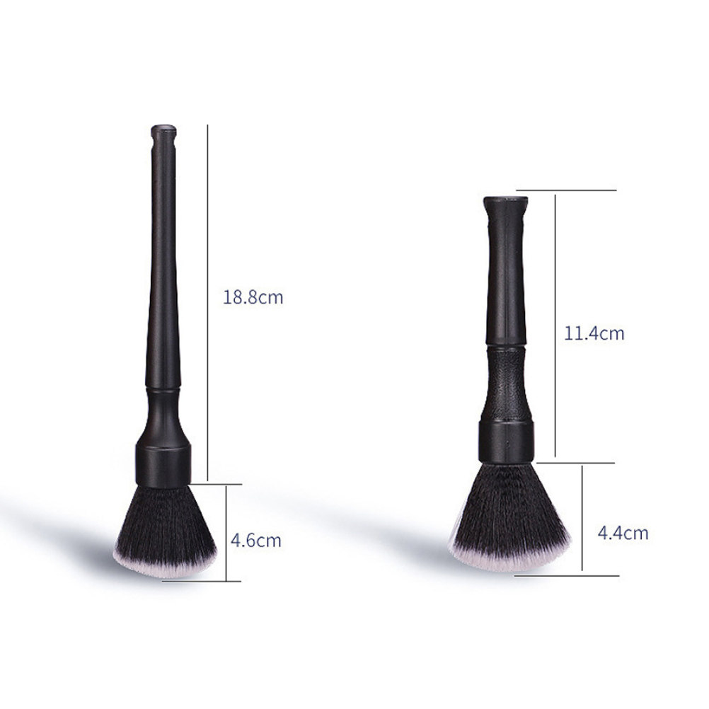 2Pcs Detailing Brush Car Inter - Leather Cleaner Interior ulasan dan harga