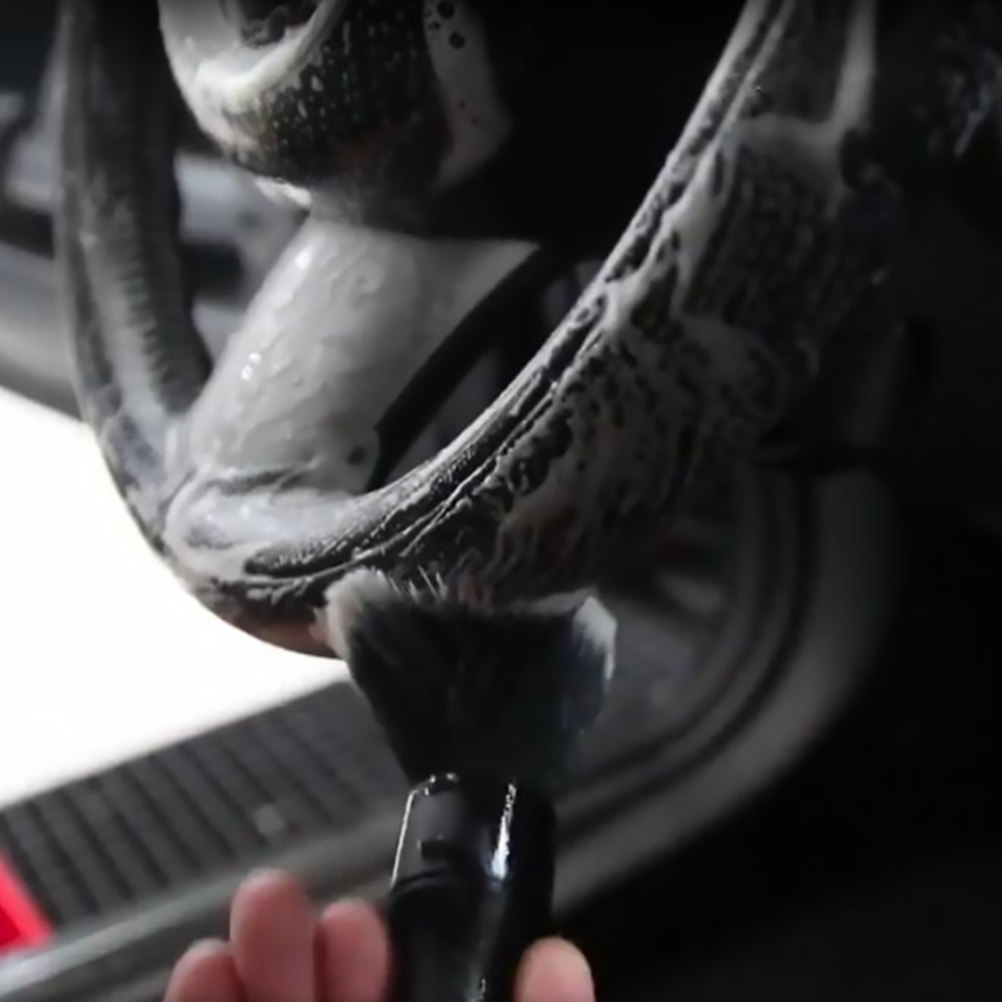 2Pcs Detailing Brush Car Inter - Leather Cleaner Interior ulasan dan harga