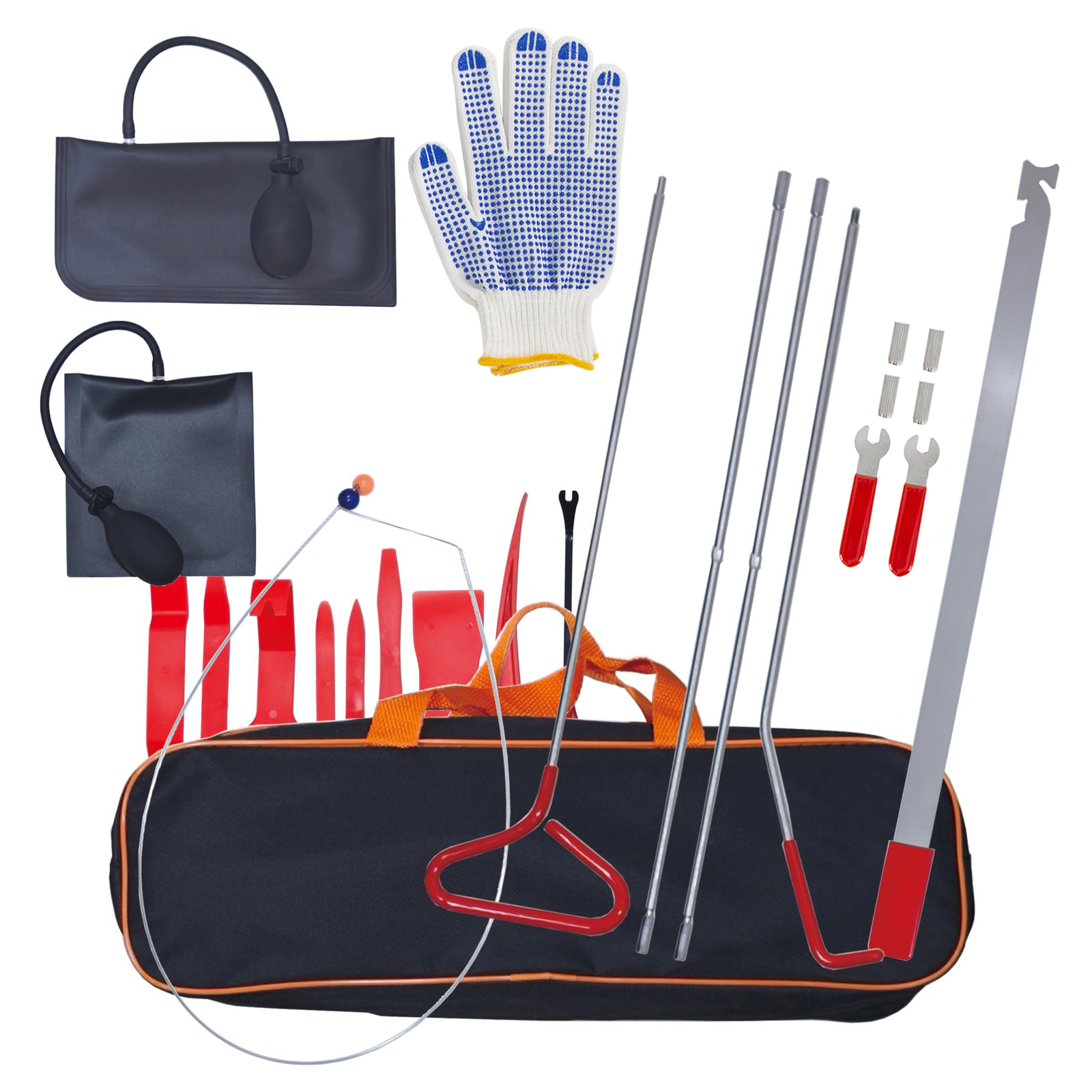 18Pcs Car Door Opening Tool Ki - Trim Restorer Plastic ulasan dan harga