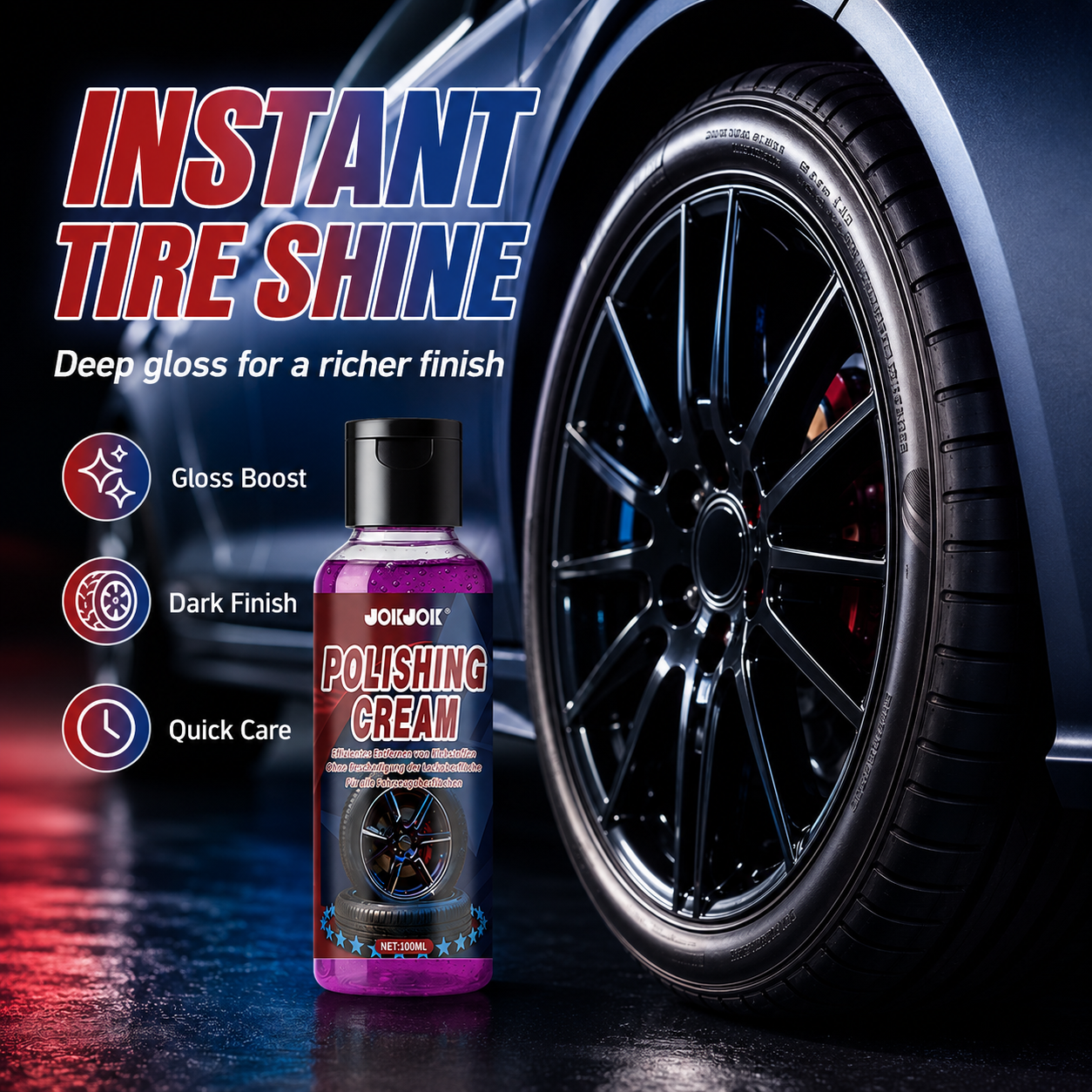 Tire Shine Spray, Long Lasting - Tire Shine Spray Sealant ulasan dan harga