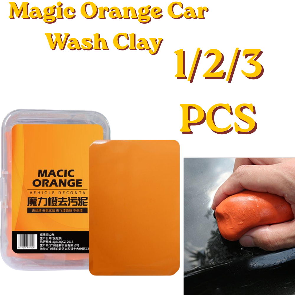 Magic Orange Car Wash Clay Bar - Clay Bar Lubricant ulasan dan harga