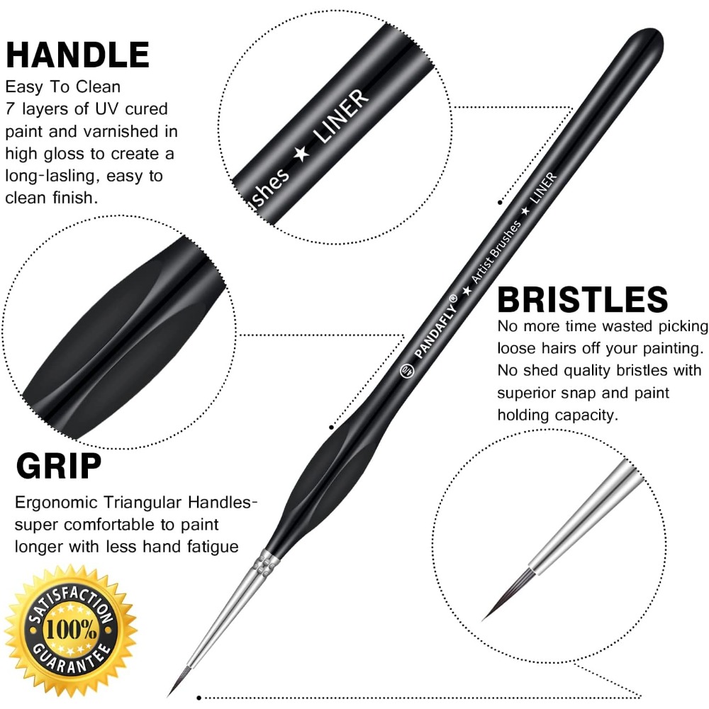 Professional Detail Paint Brus - Detailing Brush Set ulasan dan harga