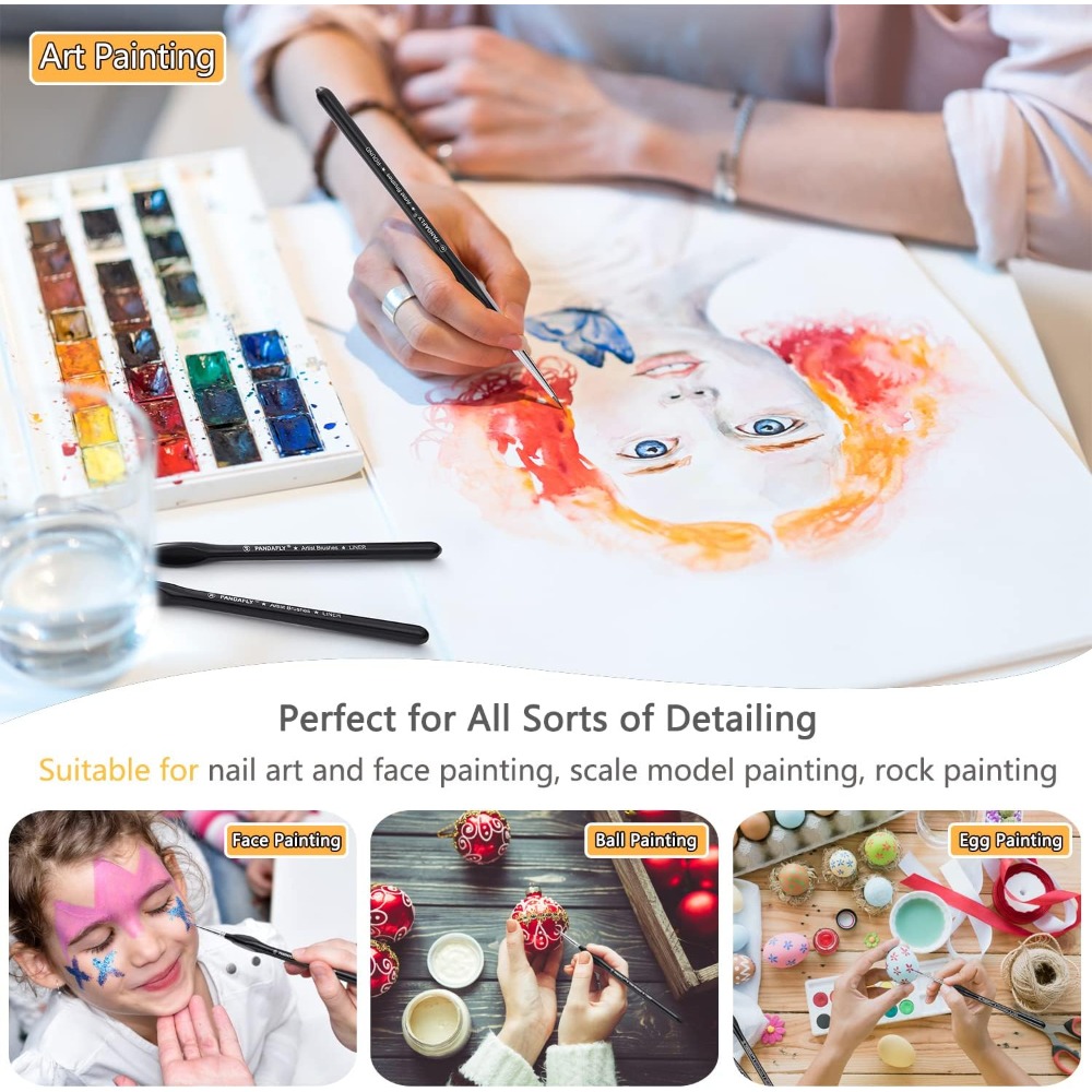 Professional Detail Paint Brus - Detailing Brush Set ulasan dan harga