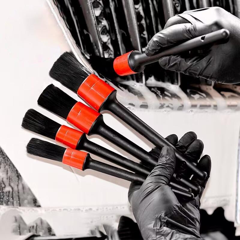 5PCS Car Detailing Brush Set P - Interior Detailing Kit ulasan dan harga