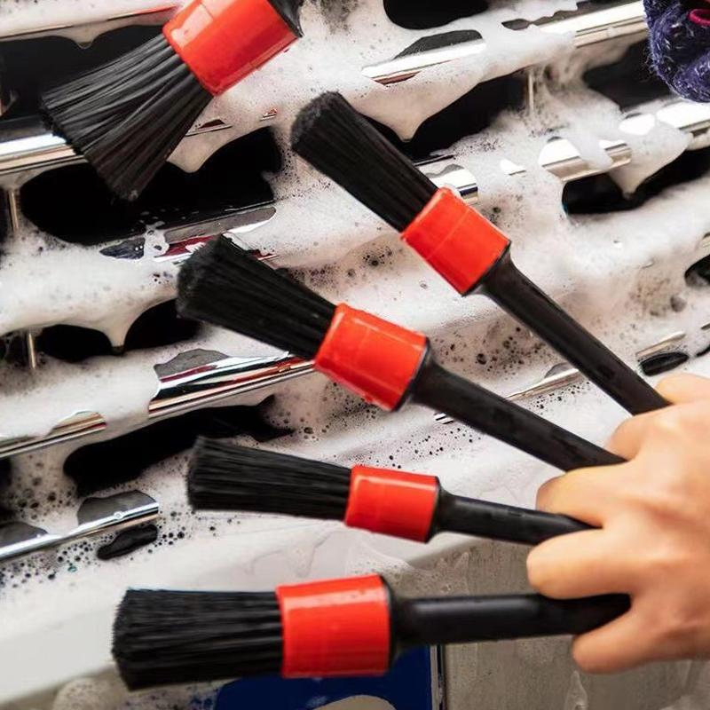 5PCS Car Detailing Brush Set P - Interior Detailing Kit ulasan dan harga