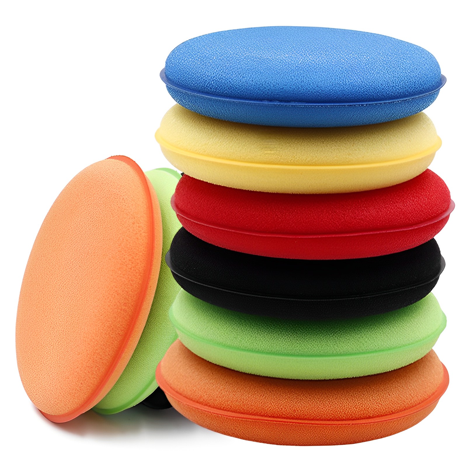 10Pcs Car Round Waxing Polish  - Wax Applicator Pad ulasan dan harga