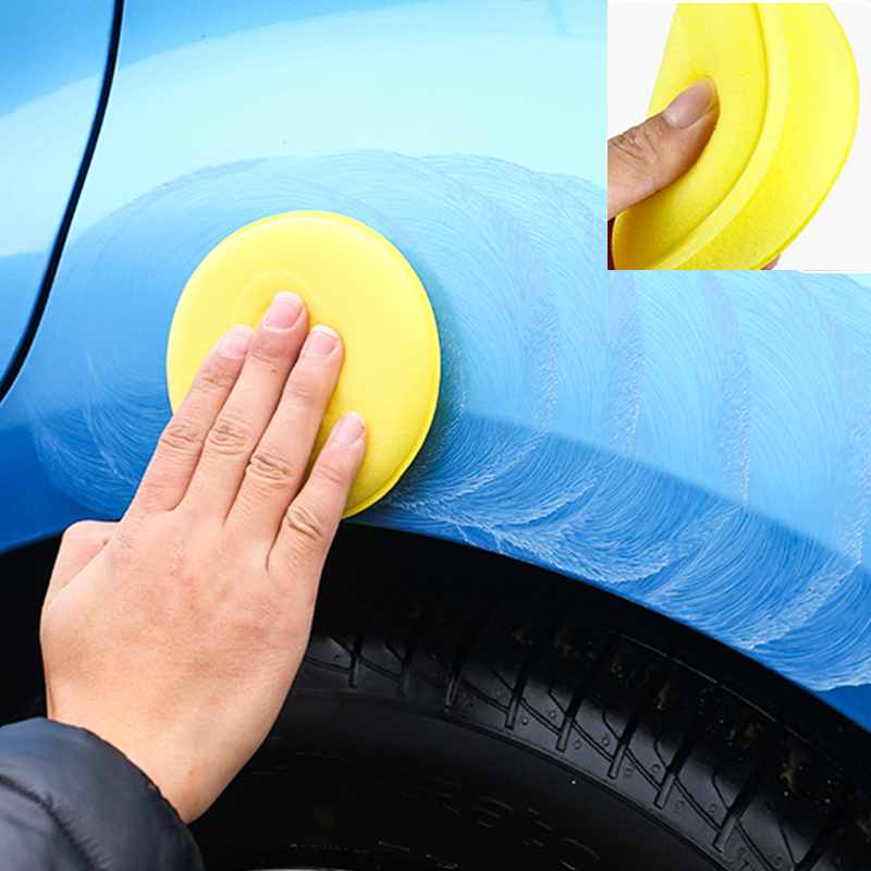 10Pcs Car Round Waxing Polish  - Wax Applicator Pad ulasan dan harga