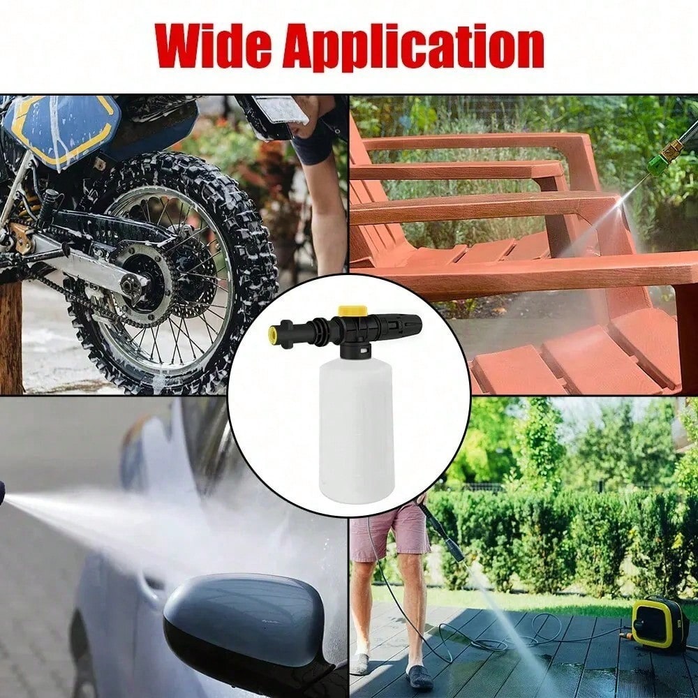750ML Snow Foam Lance, Adjusta - Pressure Washer Foam Gun ulasan dan harga