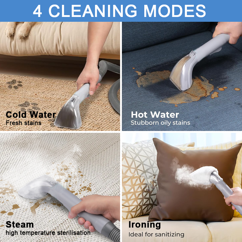 2025 Wet Dry Dual Use Portable - Seat Cleaner Fabric ulasan dan harga