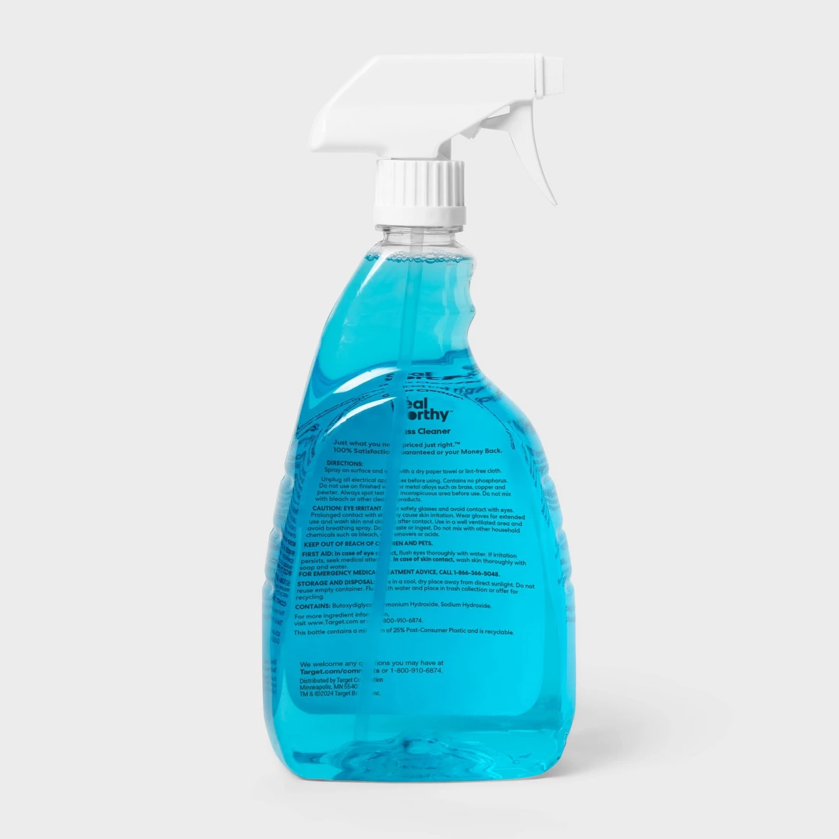 Glass Cleaner Spray Unscented  - Glass Cleaner Streak ulasan dan harga