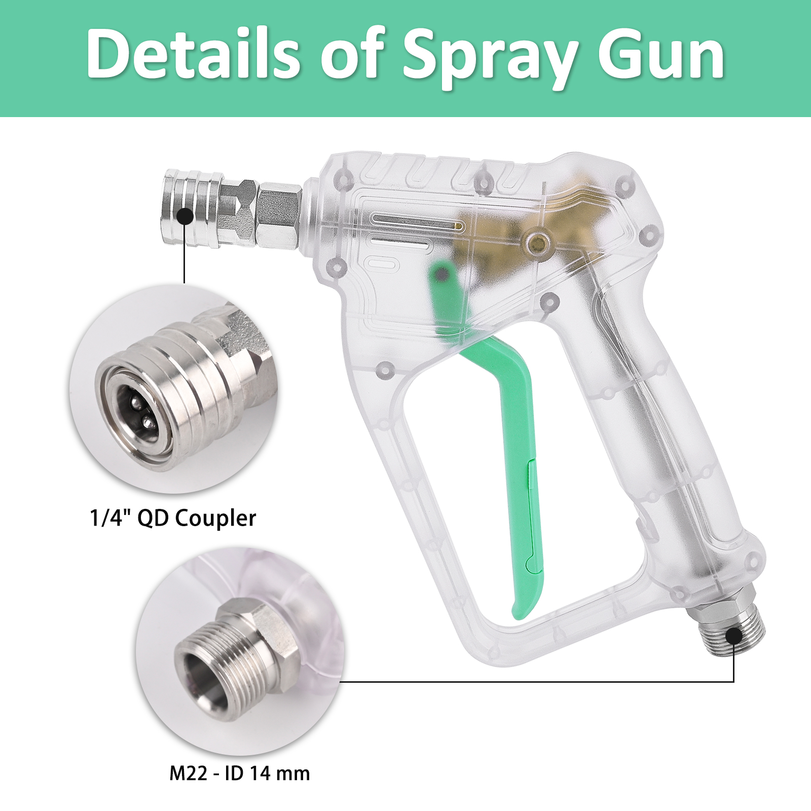 Pressure Washer Gun Kit - Conv - Foam Cannon Car Wash ulasan dan harga