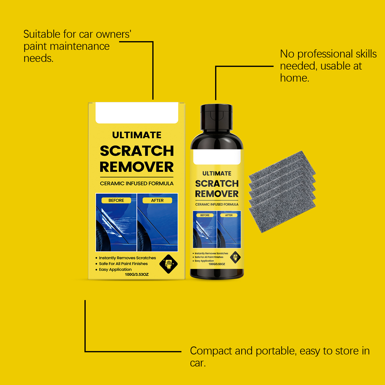 Ceramic Infused Car Scratch Re - Car Wax Ceramic Coating ulasan dan harga