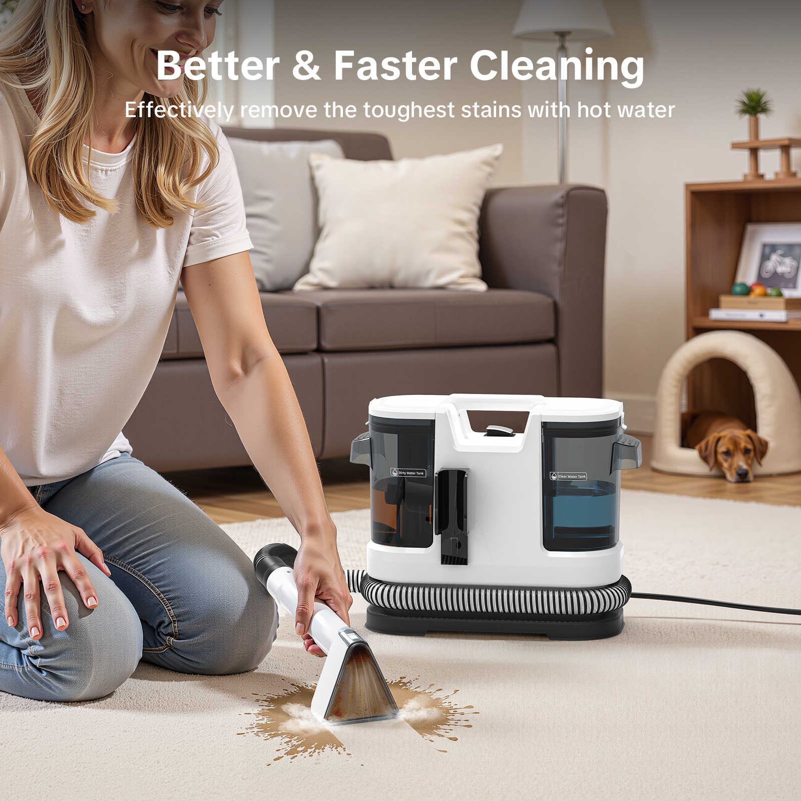 Lubluelu V8 Multi-Purpose Port - Car Cleaning Brush ulasan dan harga