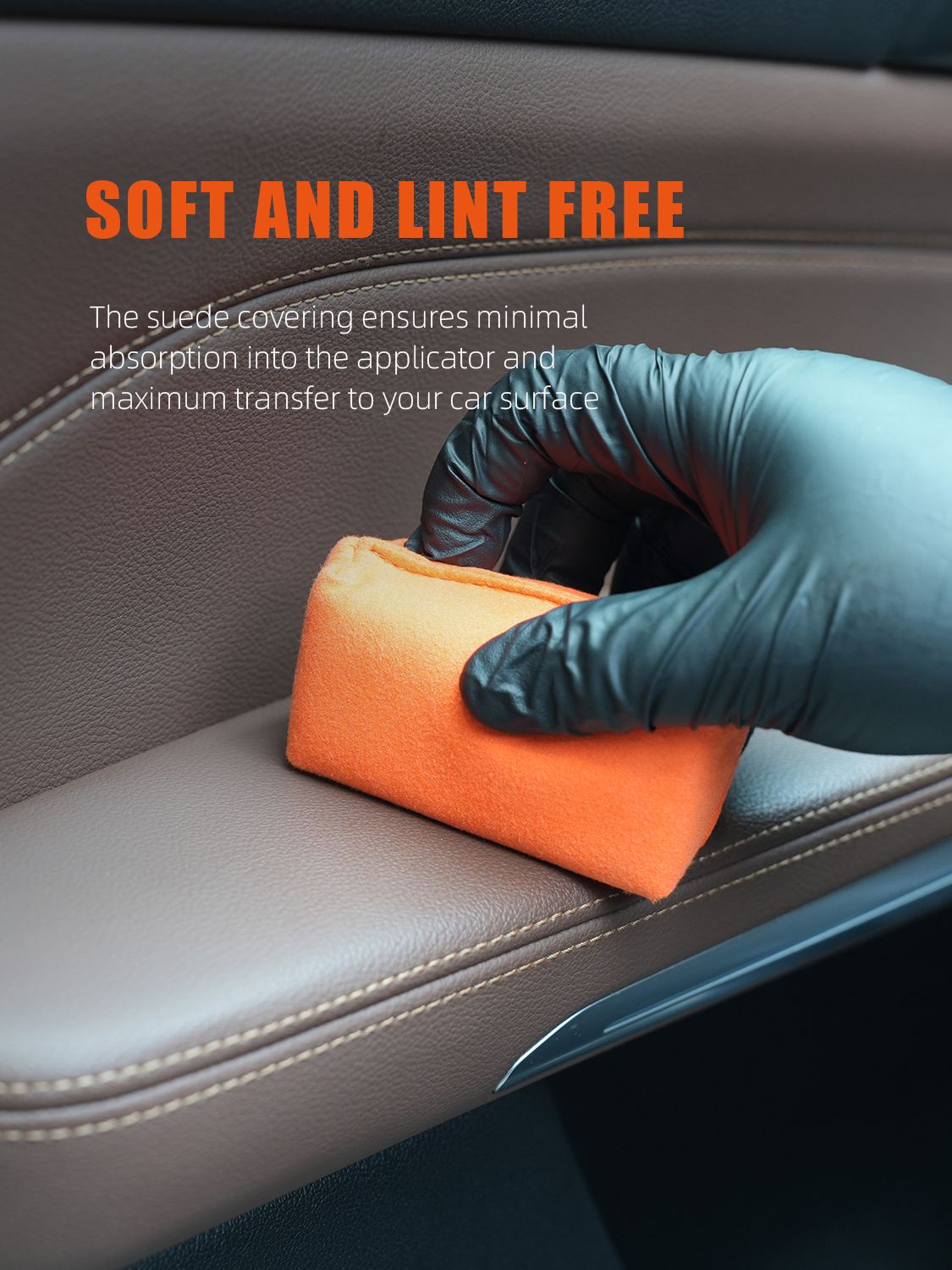 SPTA Microfiber Applicator Pad - Car Wax Ceramic Coating ulasan dan harga
