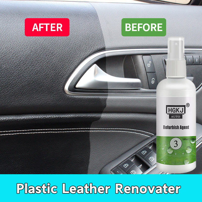 Plastic Leather Renovater Car  - Seat Cleaner Fabric ulasan dan harga