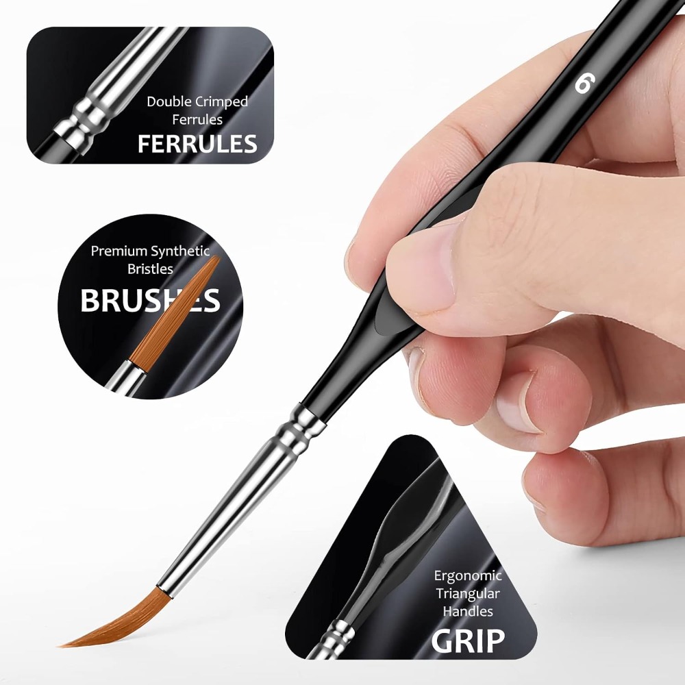 Professional Micro Paint Brush - Detailing Brush Set ulasan dan harga