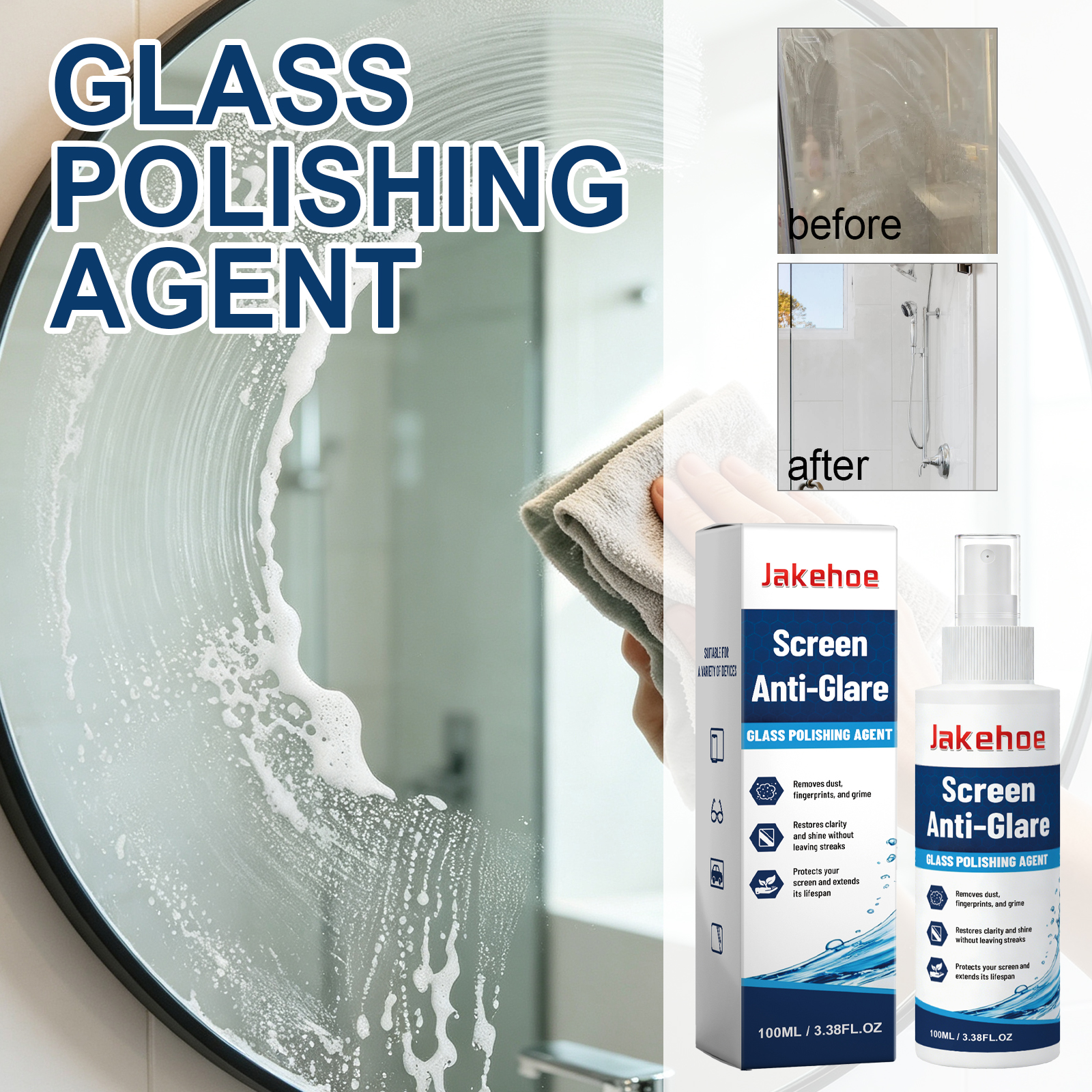 Mirror Glass Cleaner Spray For - Glass Cleaner Streak ulasan dan harga