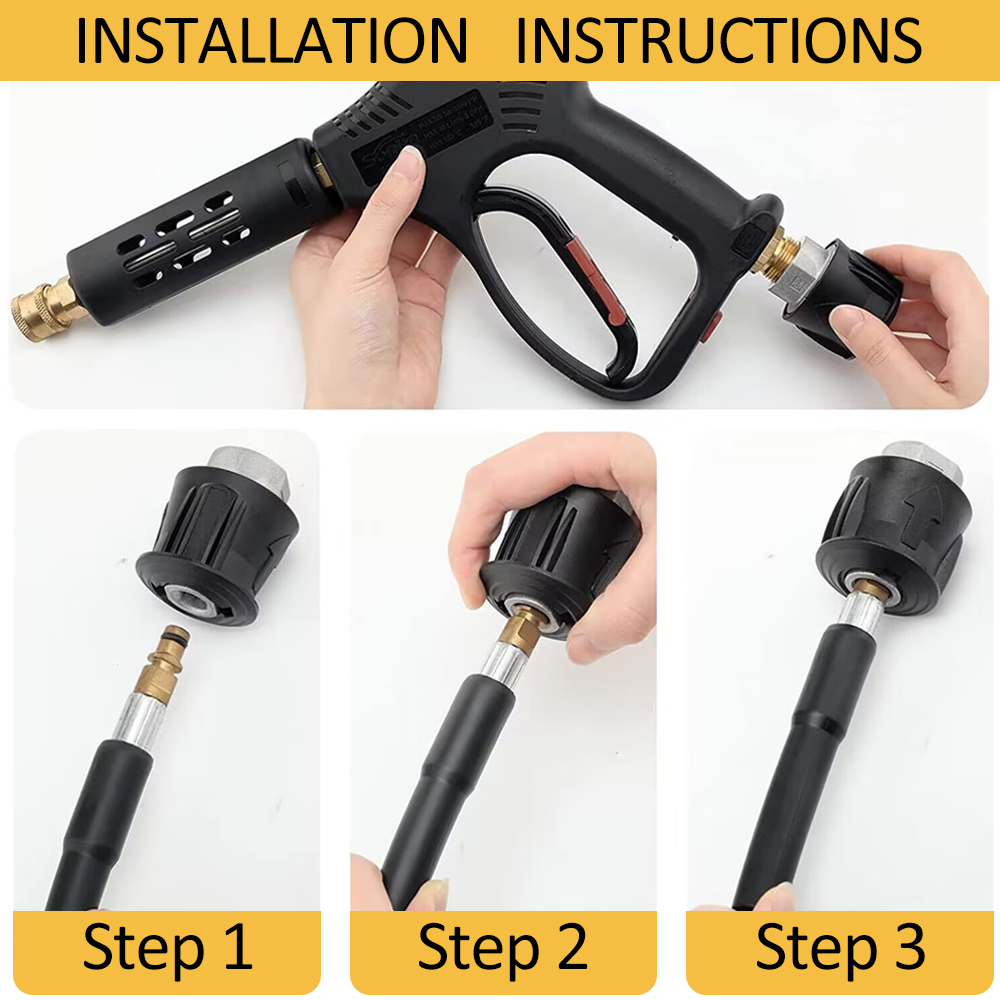 Pressure Washer Hose Connector - Foam Cannon Car Wash ulasan dan harga